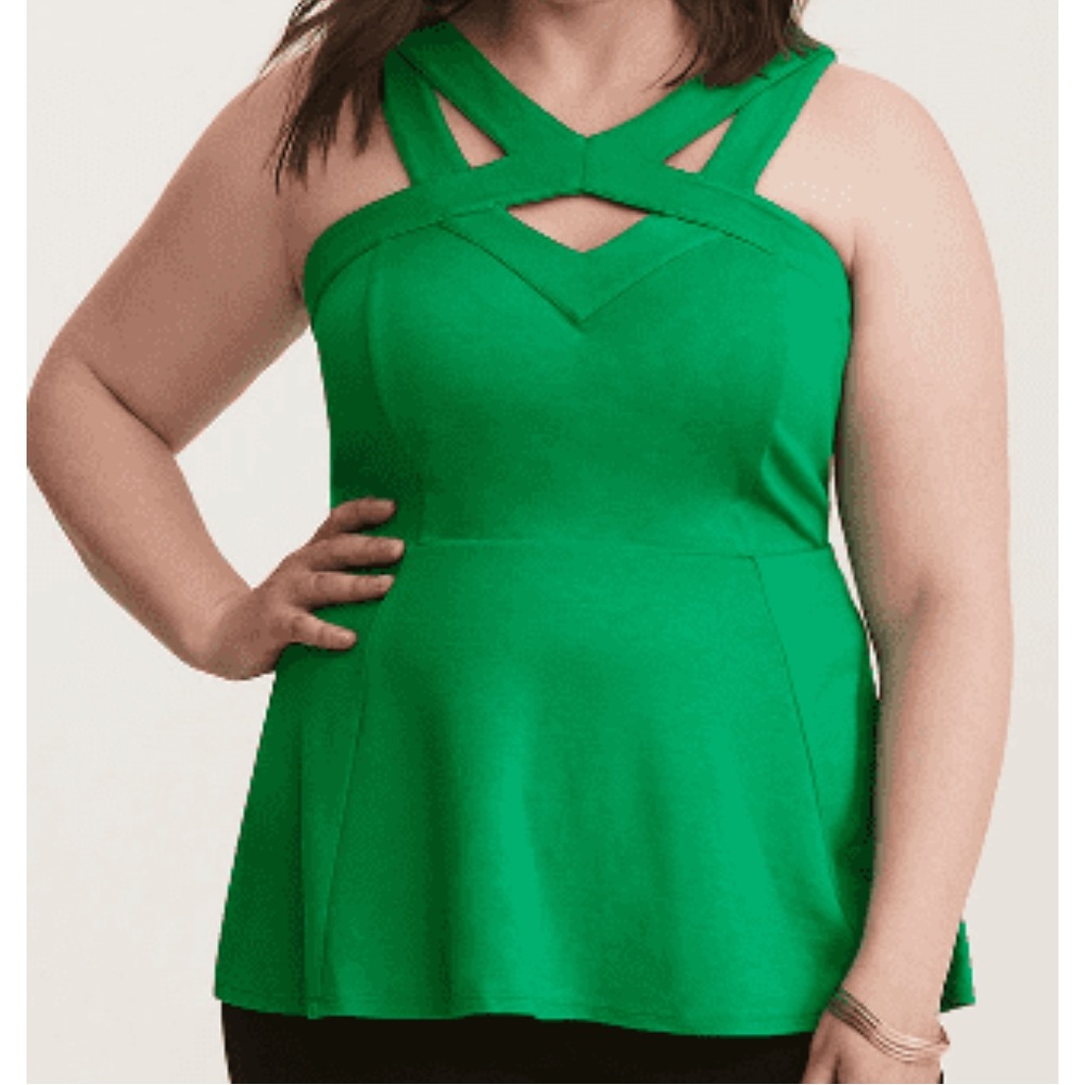 Torrid Green Tank Top